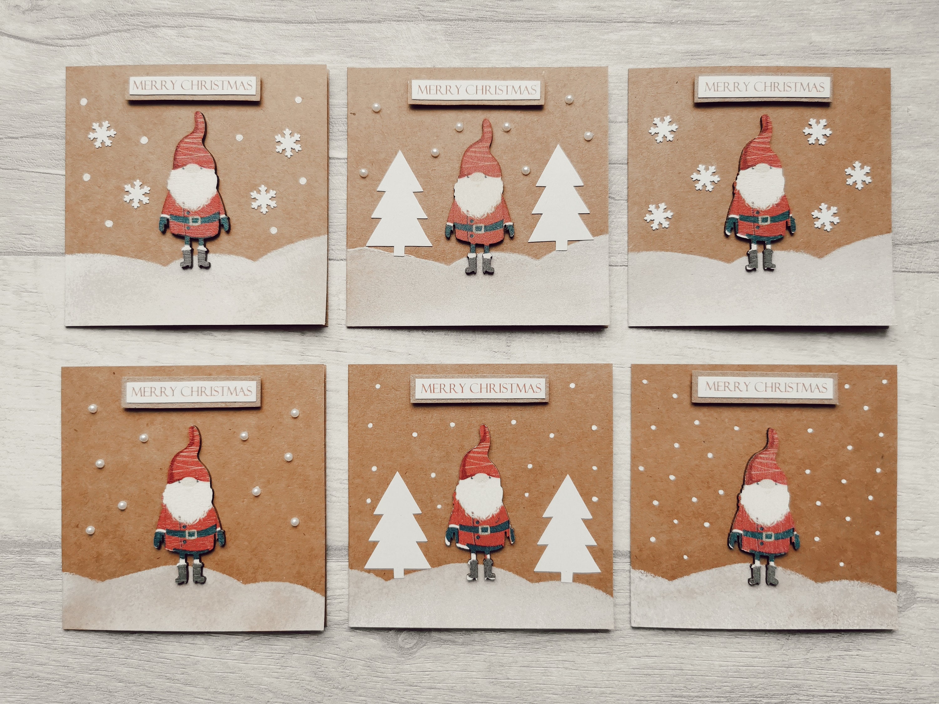 Set Mini Weihnachtskarten Pack kleine Weihnachtskarten UK Etsy