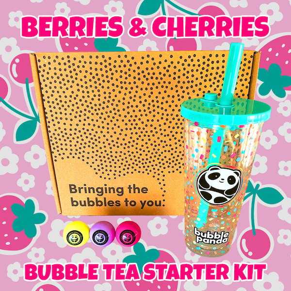 Berries & Cherries Starter Bubble Tea Kit