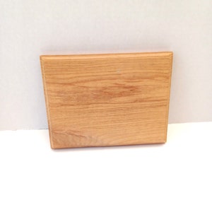 Plaque - Small Handmade Unfinished Hardwood