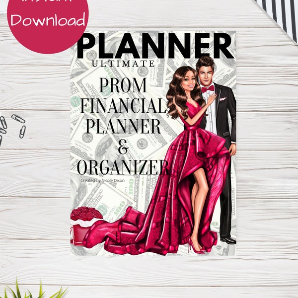 Ultimate Prom Financial Planner and Organizer (Brunette)