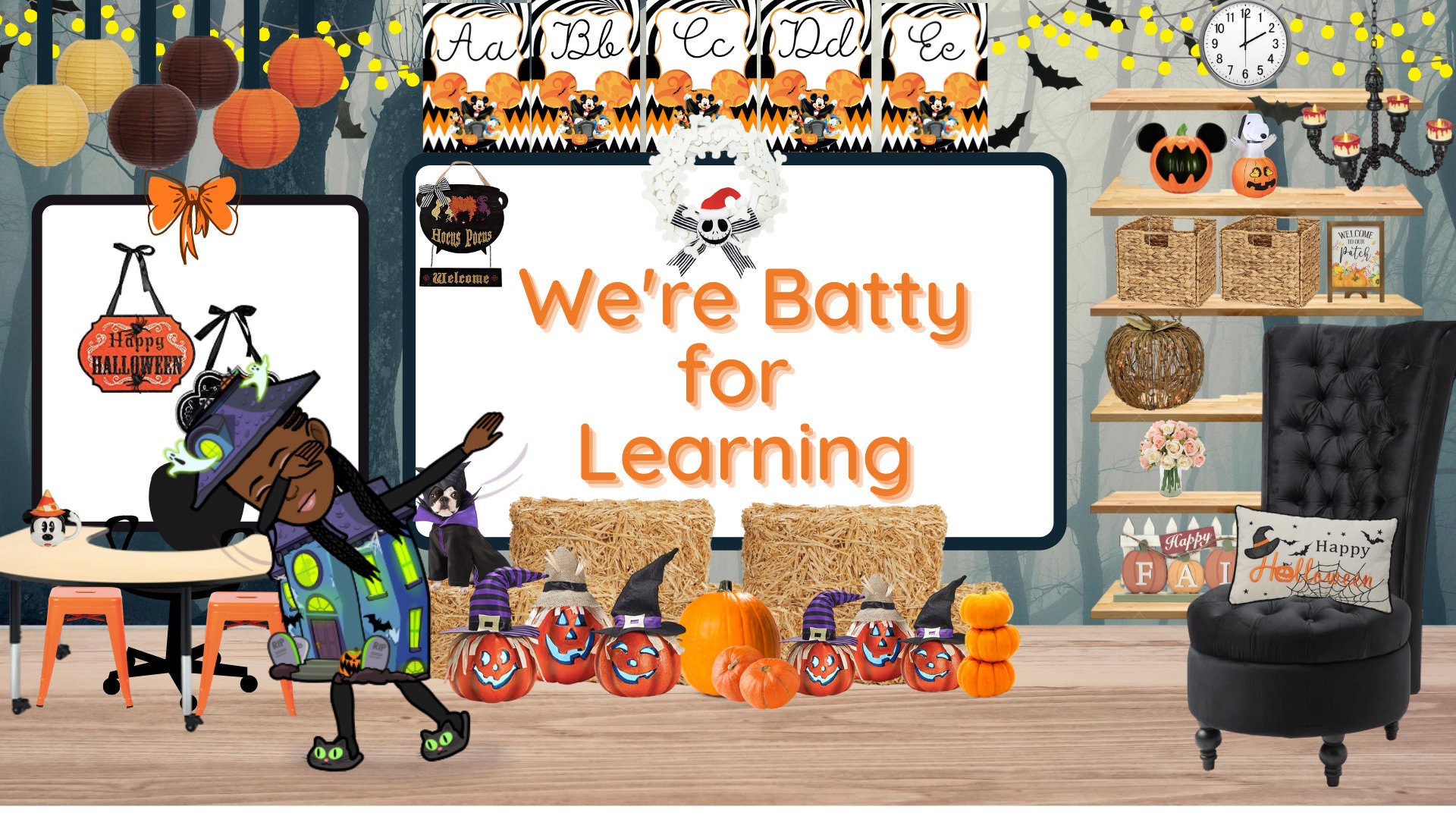 Halloween Bitmoji Classroom Etsy