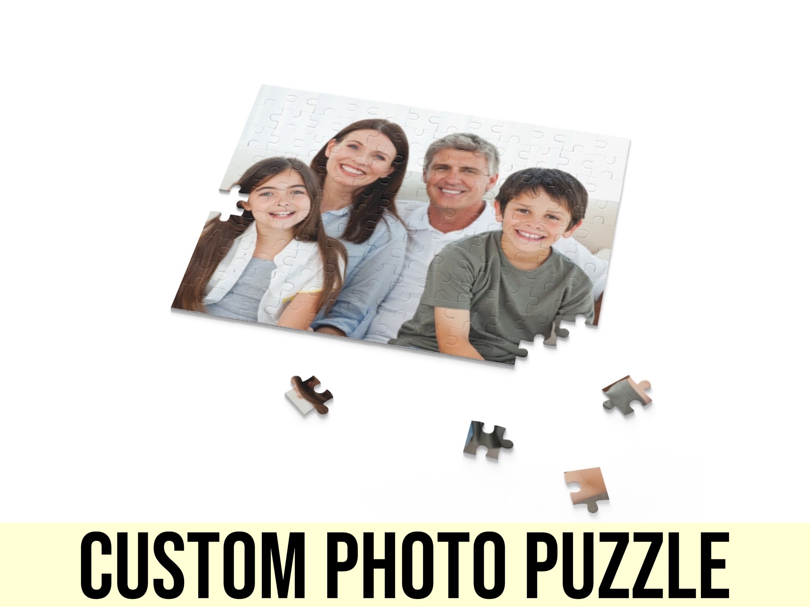 Personalized Photo Puzzle 120Piece Photo Puzzle Etsy