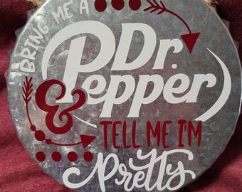 Dr Pepper Tin Muur Plaquette