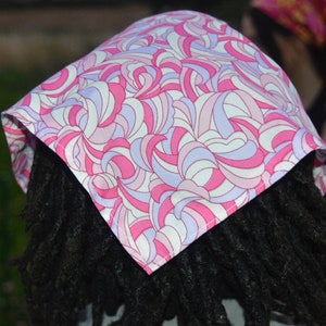 colourful retro bandana