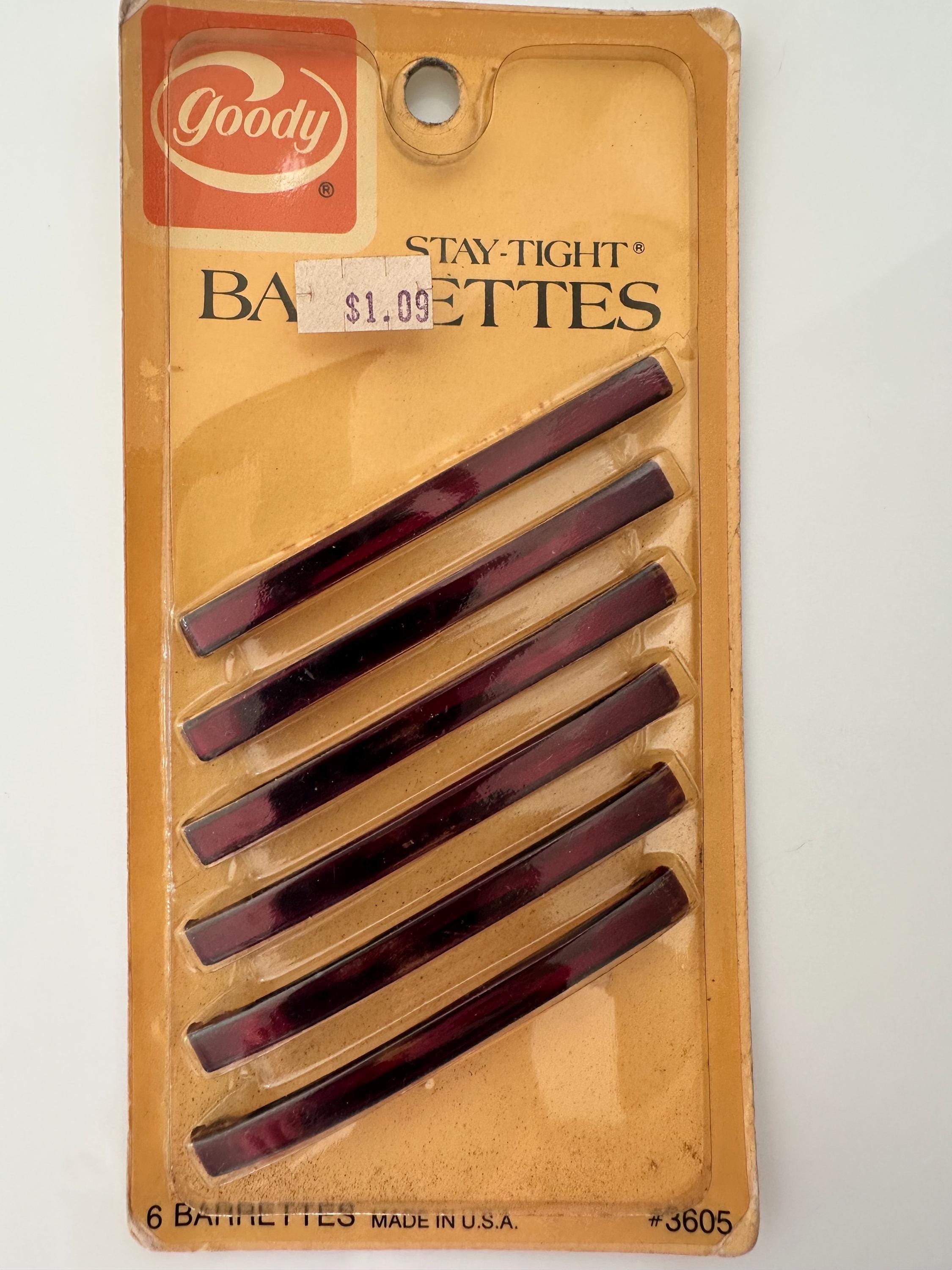 GOODY Vintage 3” Inch Nos Nib New Stay-tight Clasp 6 
