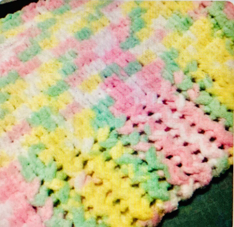 Hand Crocheted Baby Blankets Custom Made Handknitted Loop Etsy