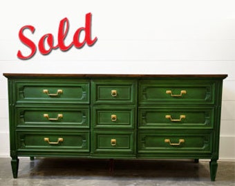 SOLD OUT!! Do not purchase. This item is no longer available. Antique Italian Provincial Dreser