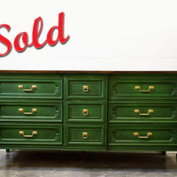 SOLD OUT!! Do not purchase. This item is no longer available. Antique Italian Provincial Dreser