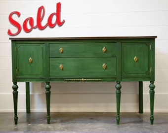 SOLD OUT!! Do not purchase. This item is no longer available. Antique Hepplewhite Buffet