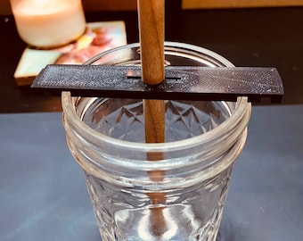 Mason Jar Wood Wick Centering Tool (universal size)