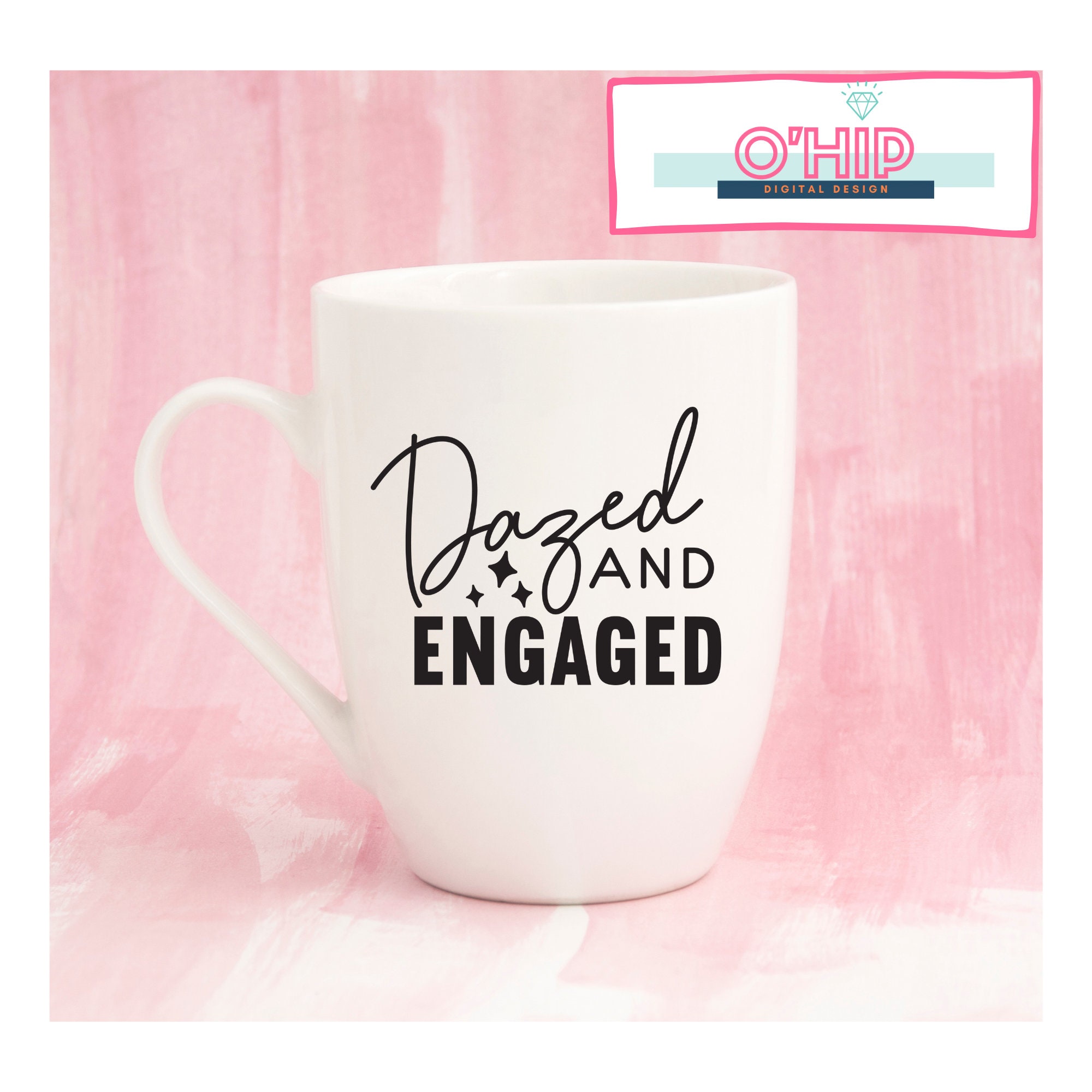 Dazed and Engaged Svg, Bridal Party Svg, Quotes Shirt Gift Svg, Png. - Etsy