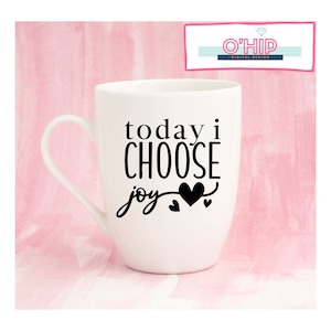 Today I Choose Joy SVG / Joy Png / I Choose Jesus Svg / Inspiration Svg / Inspirational Quote Svg / Christian Svg Files for Cricut / Png Dx