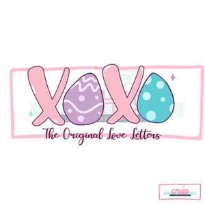 Ostern PNG, Xoxo Die Original Liebesbriefe Ostern Tee PNG Sofort-Download, Cricut Schnitt Dateien, Silhouette Schnitt Datei, Druck