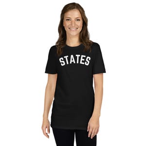 STATES USA Soccer T-Shirt | football shirt, World Cup shirt, usa football tshirt, soccer shirt, usmnt