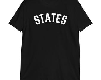 STATES USA Soccer T-Shirt | football shirt, World Cup shirt, usa football tshirt, soccer shirt, usmnt