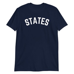 STATES USA Soccer T-Shirt | football shirt, World Cup shirt, usa football tshirt, soccer shirt, usmnt