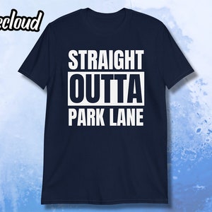 Straight Outta Park Lane N17 Unisex T-Shirt | tottenham shirt, spurs shirt, tottenham fan gift, funny tottenham, spurs shirt, coys, kane