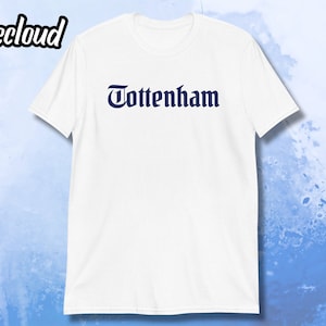 Tottenham Hip Hop Logo Unisex T-Shirt | spurs shirt, tottenham shirt, london, lilywhite, thfc, coys shirt, tottenham gifts,