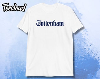 Tottenham Hip Hop Logo Unisex T-Shirt | spurs shirt, tottenham shirt, london, lilywhite, thfc, coys shirt, tottenham gifts,