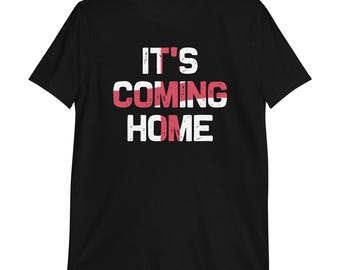 It's Coming Home England Flag T-Shirt | football shirt, World Cup shirt, england football tshirt, soccer shirt