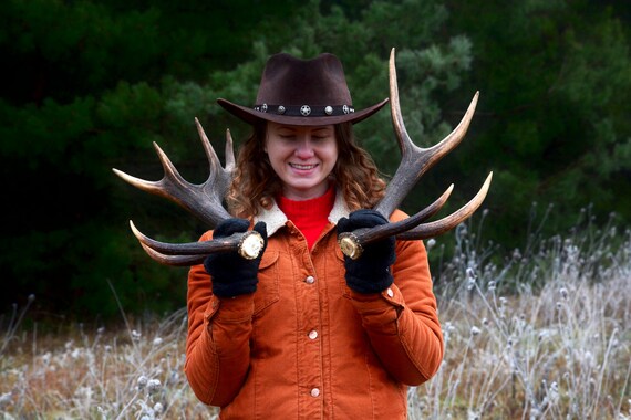 ON STOCK Gift Set Antler Pair of Real 