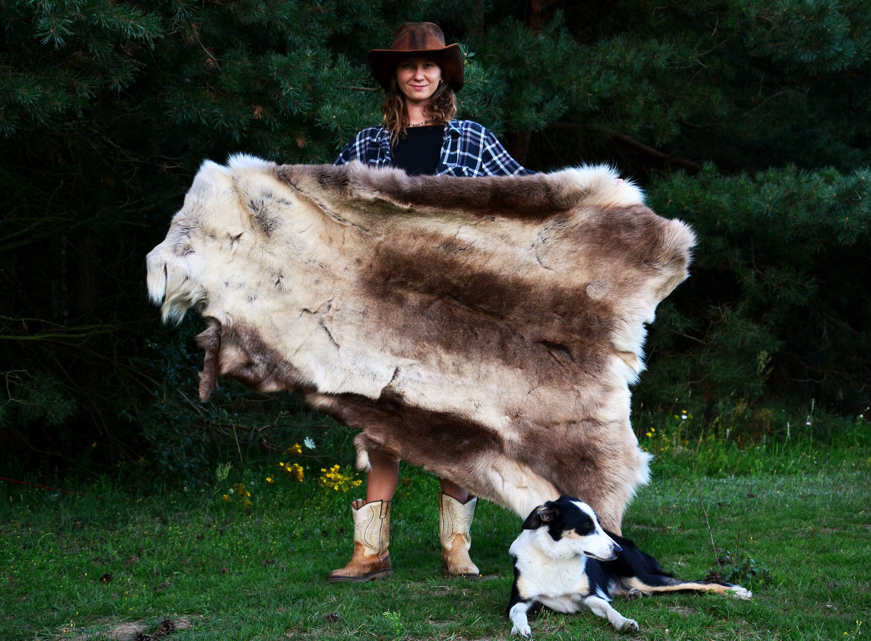 Elk Hide Blanket Etsy