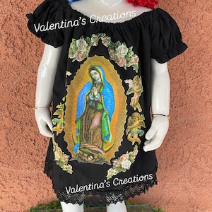 Virgencita de Guadalupe baby - toddler girl dress/ our Lady of Guadalupe Baby dress/ Virgencita baby dress/ Vestido de Virgencita