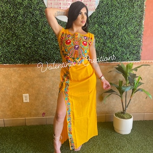 Dianna Dress- mexican dress- embroidered dresses