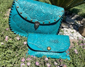 Maria Bonita Bag- Leather Bag- Mexican Bags