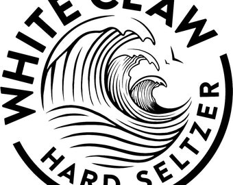 White Claw Svg Etsy