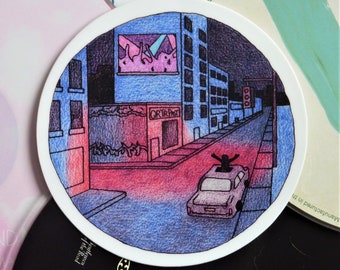 Quarter Past Midnight by Bastille Lyrical Sticker