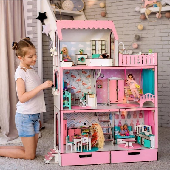 doll house without furniture