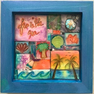 Fun in the Sun mosaic