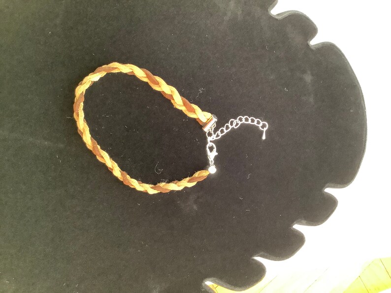 Handmade imitation suede bracelet Ref: PDP292