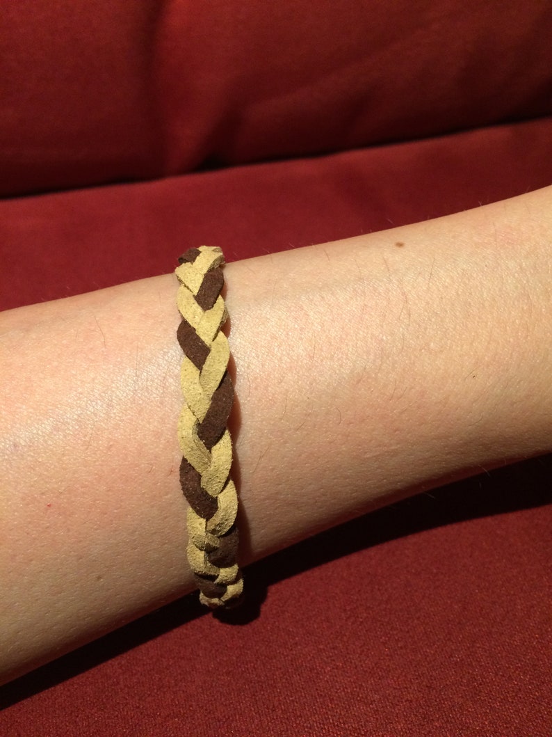 Handmade imitation suede bracelet Ref: PDP292