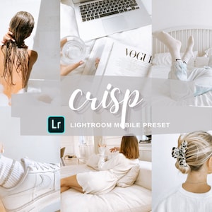 4 Lightroom Presets Bundle for Lightroom Mobile, Clean Presets, Bright Presets, Neutral Presets, Summer Presets, Instagram Filters