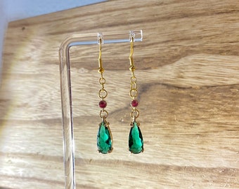 Howl’s Moving Castle Inspired Earrings, Hoop Earrings, Anime Jewelry, Cosplay Earrings, Howl Pendragon, Gold Earrings, Gifts For Her Him