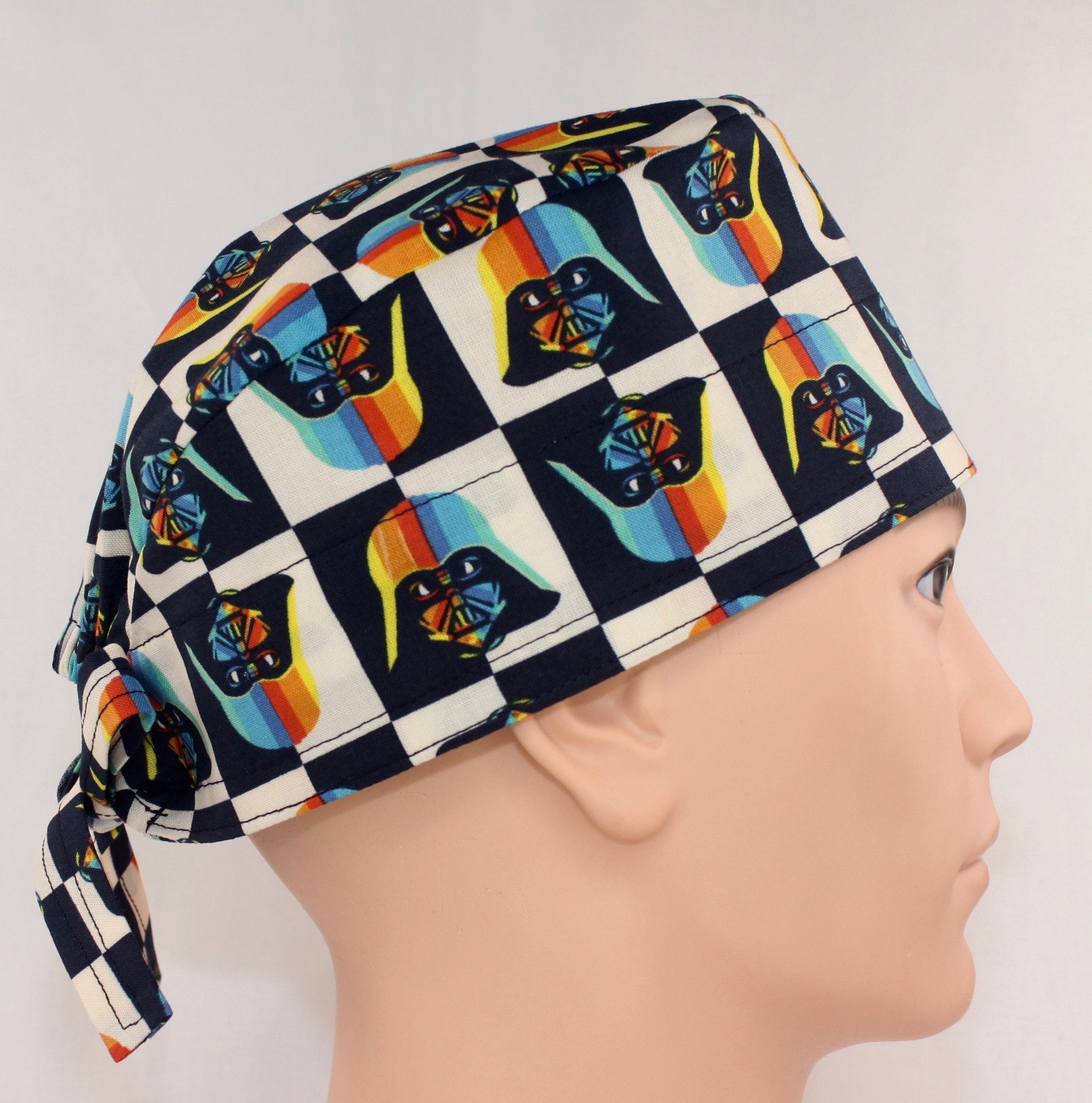 Darth Vader Mens Scrub Cap Casquette scrub Casquette Etsy