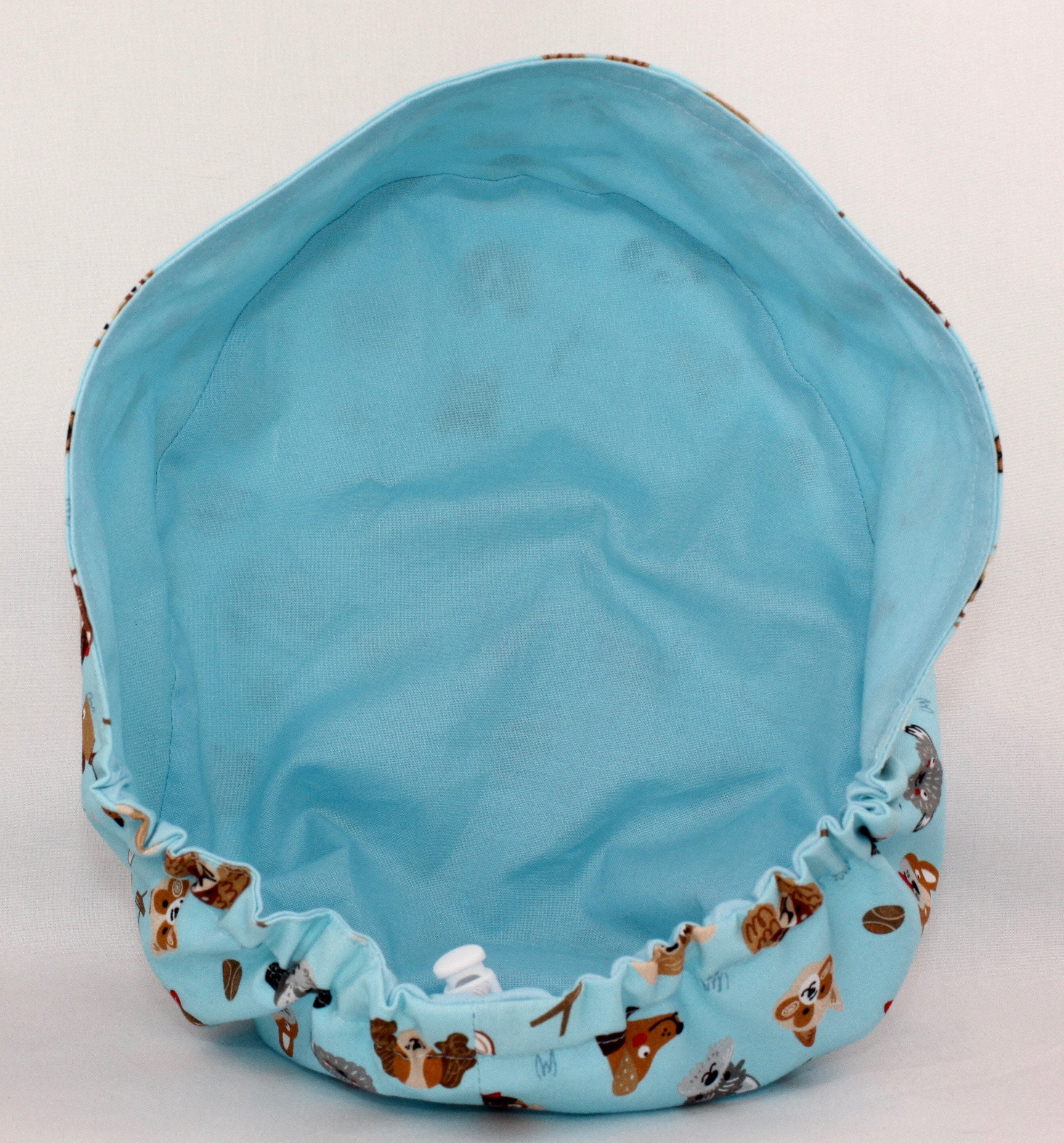 Dog Faces on Blue Lined Toggle Nurse Toggle Etsy