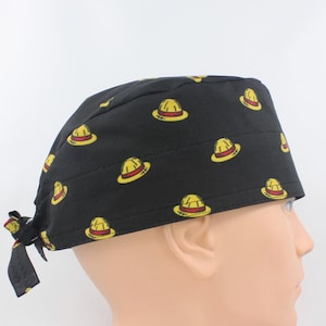 Anime Hats 3.5&quot; tall Cotton Handmade Scrub Cap: Medical, Nurse, Doctor, OR, Surgeon, Pediatrics, Veterinarian, Dentist