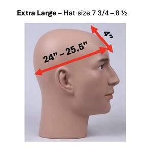 Propofol Cotton 3.5" tall Handmade Scrub Cap for Men image 4