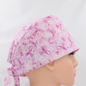 Breast Cancer Awareness Medical Bonnet. Enjoy FREE shipping when you spend 35 dollars or more!