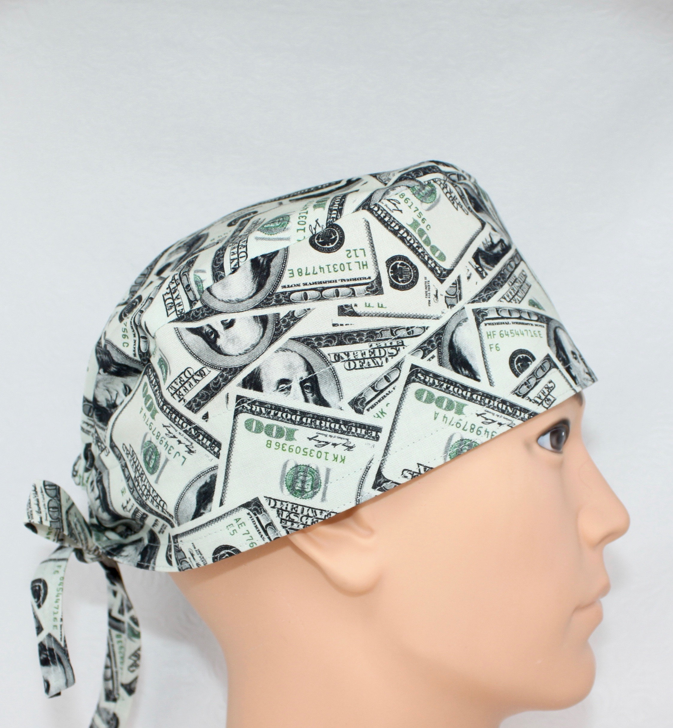 Money Mania Men's Scrub Cap Money Mania Men's Scrub Cap