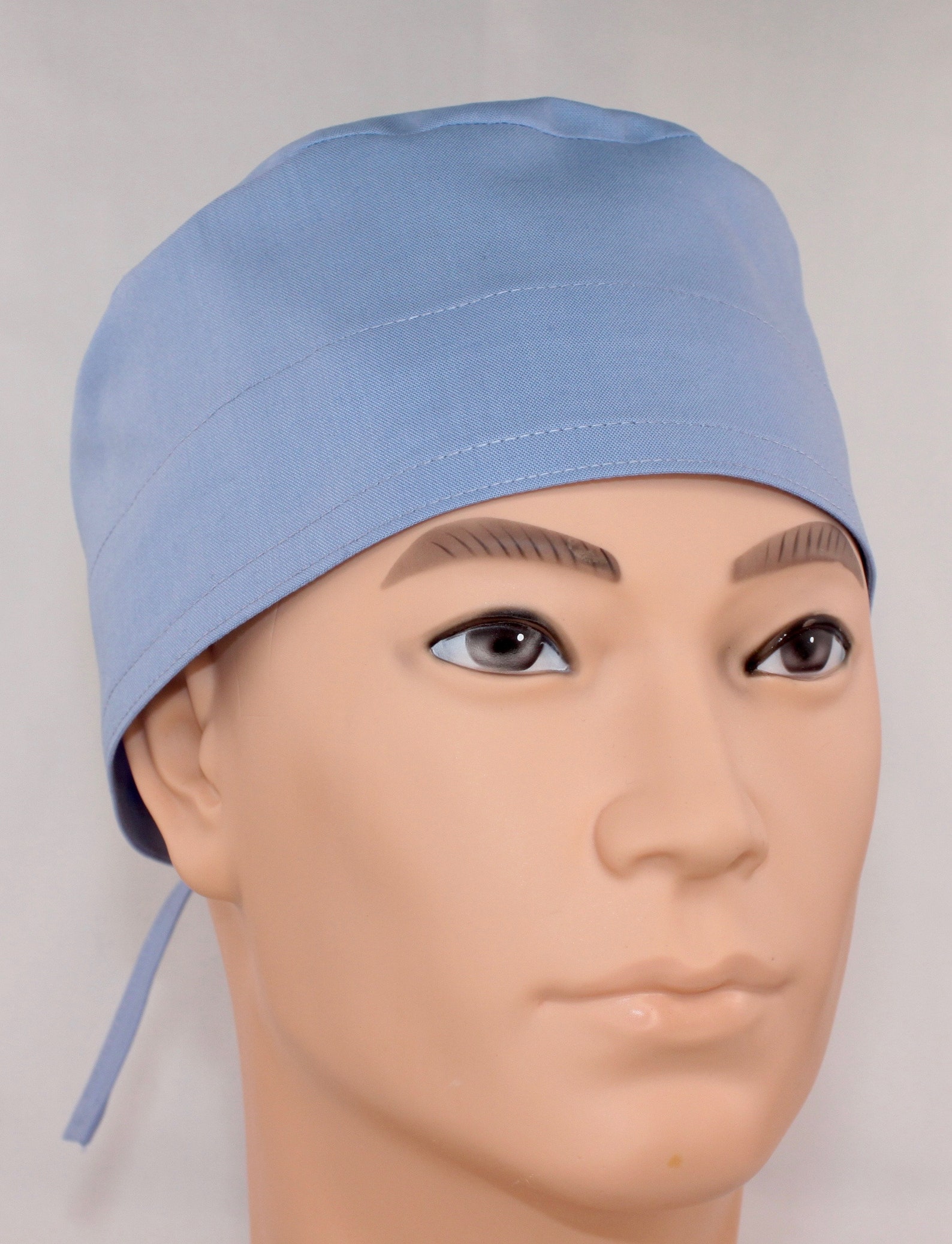 Men's Light Blue Bonnet Men's Scrub cap Medical cap | Etsy