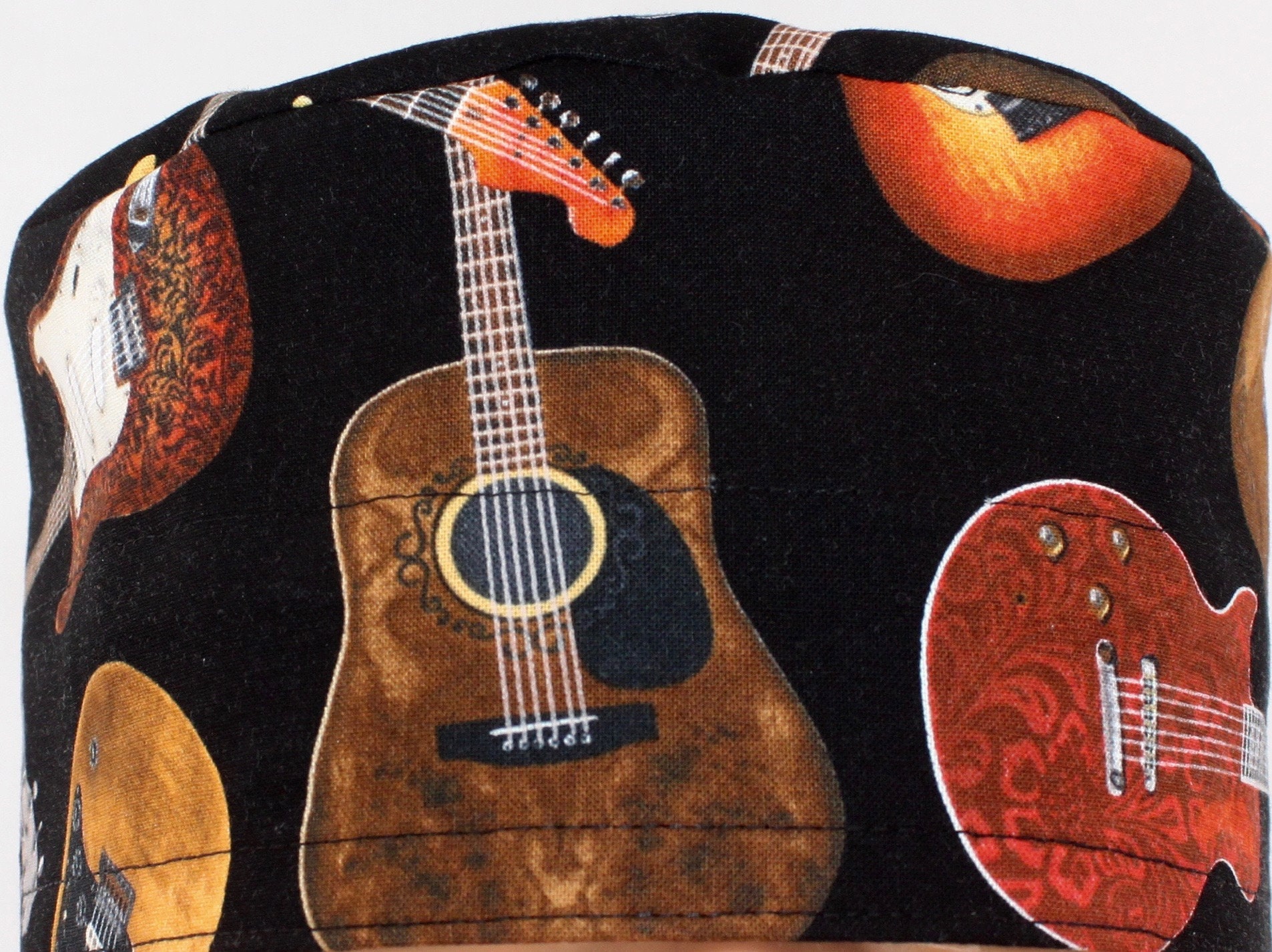 Mens Guitars Scrub Cap Mens Scrub Cap Medical Cap Doctor Etsy