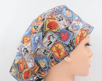 Loteria Euro medical bonnet, Scrub cap, Medical cap, surgical cap. Enjoy FREE shipping when you spend 35 dollars or more!