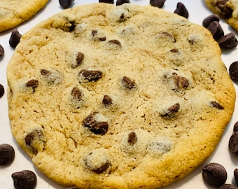 Sugar Free Chocolate Chip Cookies, Zero Sugar Cookies, Diabetic Friendly Cookies, Handmade Cookies