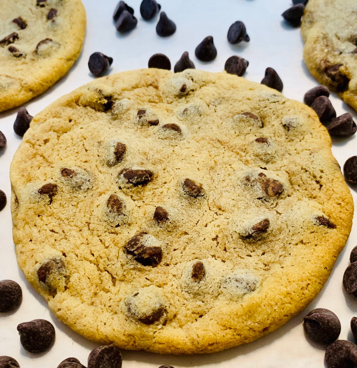 Sugar Free Chocolate Chip Cookies Zero Sugar Cookies Etsy Italia