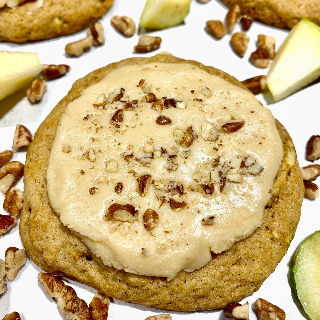 Apple Pecan Cookies, Handmade Cookies, Holiday Cookies Etsy