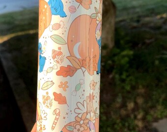 Stitch Fall/Halloween Tumbler